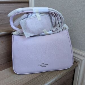 NWT Kate Spade Rosie Shoulder Crossbody Bag Pebbled Leather KF086 Violet Mist